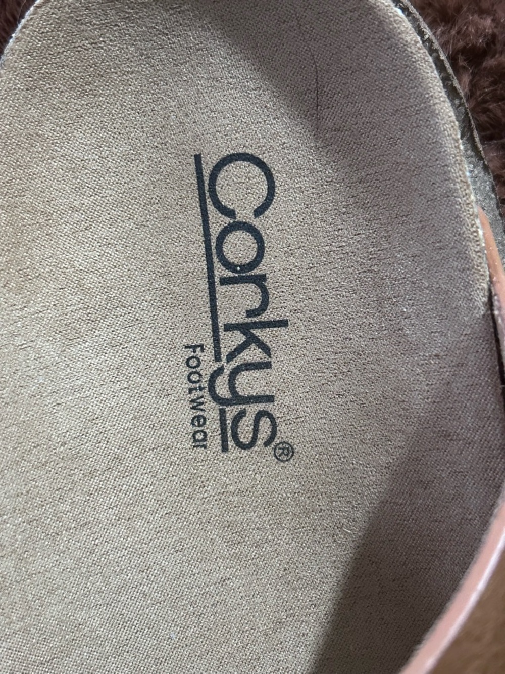 Corkys Cognac Brown Catching Wind Sandals-Size 10-New in Box - Picture 4 of 6